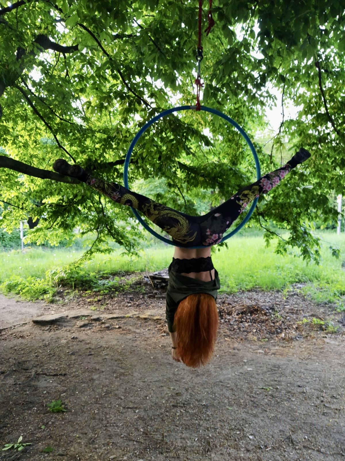 Lekce aerial hoop