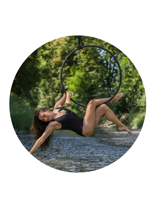 Lekce aerial hoop